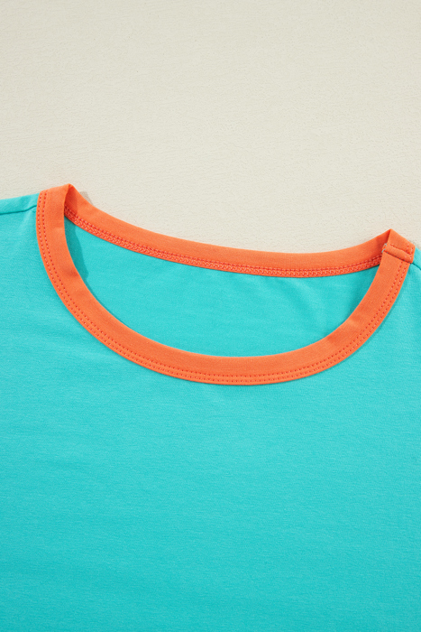 HIDDEN GEMS The Chriselle Colorblock Top