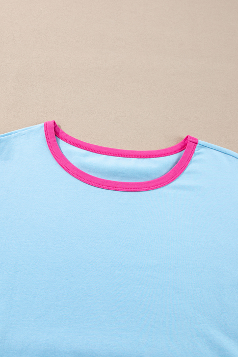 HIDDEN GEMS The Chriselle Colorblock Top