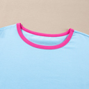  HIDDEN GEMS The Chriselle Colorblock Top