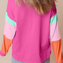  HIDDEN GEMS The Chriselle Colorblock Top