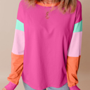  HIDDEN GEMS The Chriselle Colorblock Top