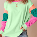  HIDDEN GEMS The Chriselle Colorblock Top