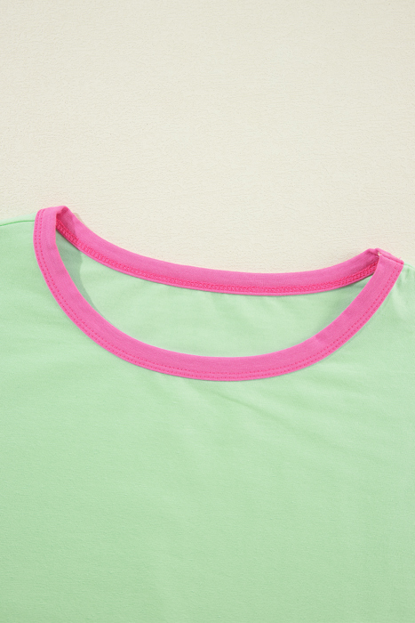 HIDDEN GEMS The Chriselle Colorblock Top