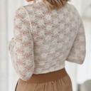  SULTRY LACE LONG SLEEVE TOP