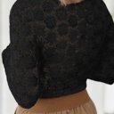  SULTRY LACE LONG SLEEVE TOP