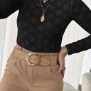  SULTRY LACE LONG SLEEVE TOP