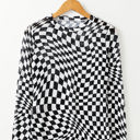  The Checker Daze Mesh Top