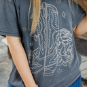  HIDDEN GEMS | Western Cowgirl Boot Tee