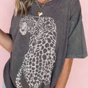  HIDDEN GEMS Washed Leopard Tee