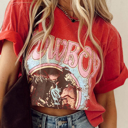  HIDDEN GEMS Cowboy Vintage Print Tee