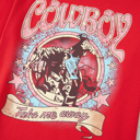  HIDDEN GEMS Cowboy Vintage Print Tee