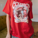  HIDDEN GEMS | Cowboy Vintage Print Tee