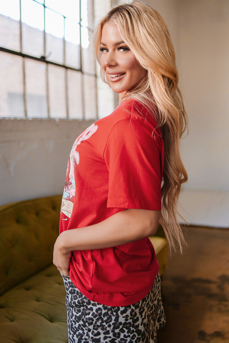 HIDDEN GEMS | Cowboy Vintage Print Tee