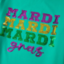  Hidden Gems | Mardi Gras Sequined Tee