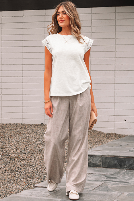 Everyday Essential Crochet Tee