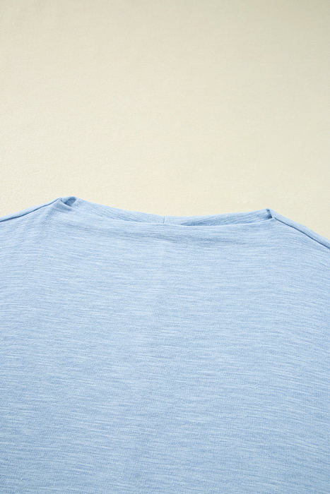 HIDDEN GEMS | Solid Batwing Long Sleeve Top