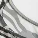  HIDDEN GEMS | Western Camo Mesh Long Sleeve Top