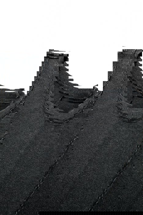 HIDDEN GEMS | Ribbed Buttoned Cuff Long Sleeve Top