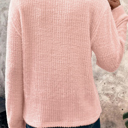  Soft Focus Ribbed Knit Top