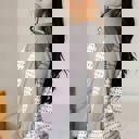  Stripe Patchwork Raglan Long Sleeve Tee