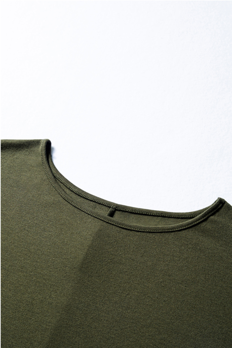 HIDDEN GEMS | Essential Solid Dolman Long Sleeve Top