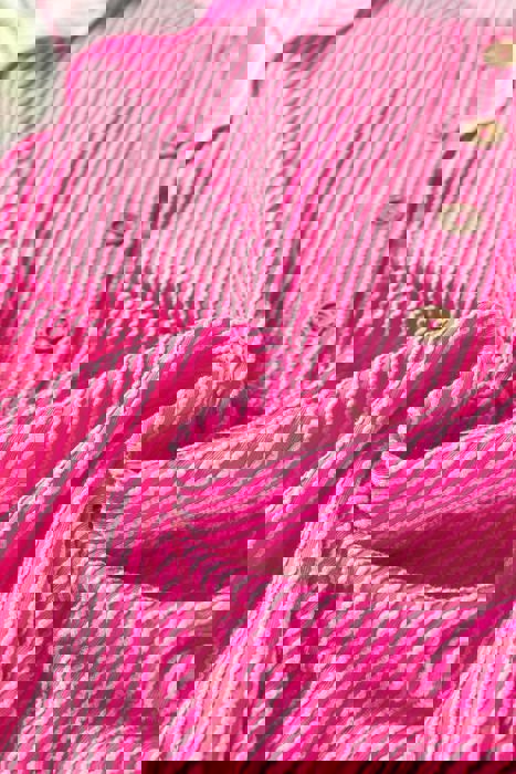 Weekend Wanderer Colorblock Corded Henley T-Shirt