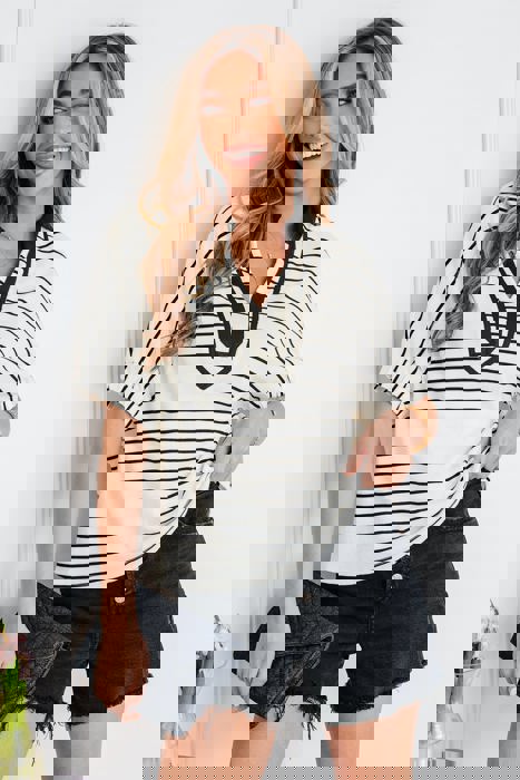 Sailing to Paradise Stripe Top