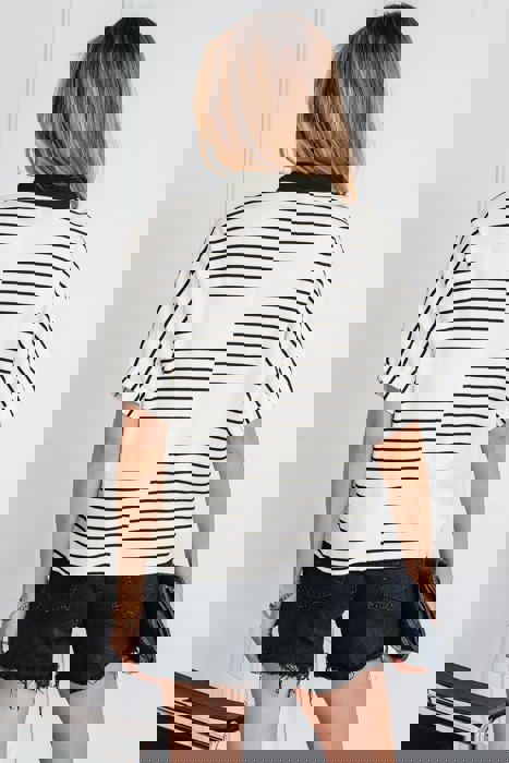 Sailing to Paradise Stripe Top