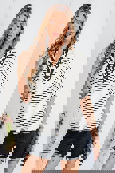 Sailing to Paradise Stripe Top