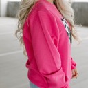  HIDDEN GEMS Valentine Sequin Soft Sweater