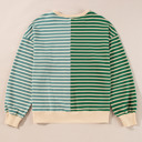  HIDDEN GEMS Ryley Stripe Oversize Sweatshirt