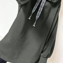  HIDDEN GEMS | Solid Fleece Lined Drawstring Hoodie