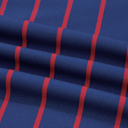   HIDDEN GEMS | Stripe Overlap Drop Shoulder Sweatshirt