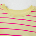   HIDDEN GEMS | Stripe Overlap Drop Shoulder Sweatshirt
