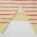   HIDDEN GEMS | Stripe Overlap Drop Shoulder Sweatshirt