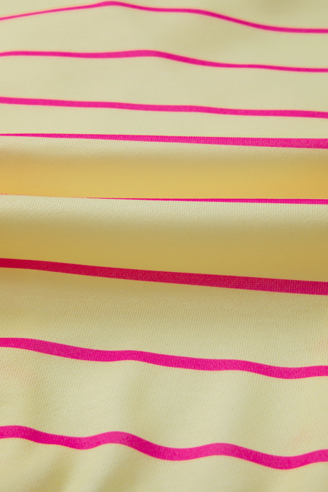  HIDDEN GEMS | Stripe Overlap Drop Shoulder Sweatshirt