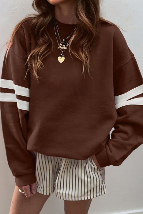 HIDDEN GEMS | Varsity Stripe Sweatshirt (13 Colors)