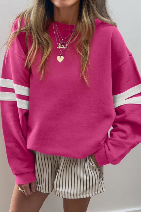 HIDDEN GEMS | Varsity Stripe Sweatshirt (13 Colors)