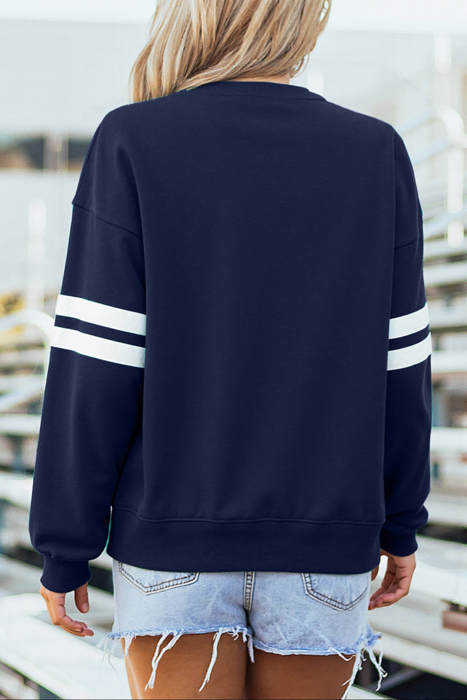 HIDDEN GEMS | Varsity Stripe Sweatshirt (6 Colors)