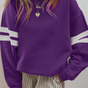  HIDDEN GEMS | Varsity Stripe Sweatshirt (6 Colors)