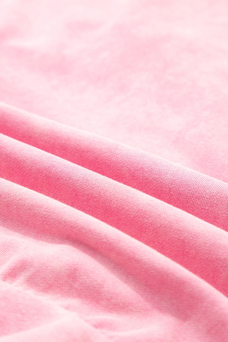 HIDDEN GEMS | Bow Patchwork Mineral Wash Sweatshirt