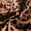  HIDDEN GEMS | Leopard Stripe Patchwork Sweatshirt