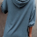  SALE! Everyday Soft Buttoned Top w/Hoodie