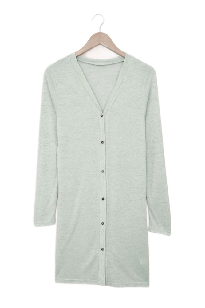 HIDDEN GEMS Essential Lightweight Cardigan