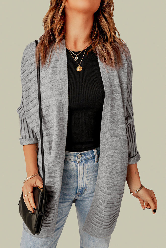 The Everyday Ribbed Cardigan