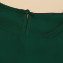  HIDDEN GEMS | Solid Ruffle Bubble Long Sleeve Top