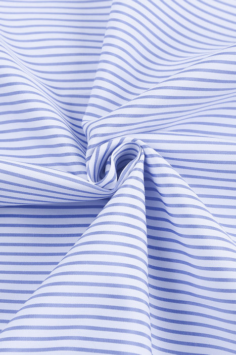 Casually Cute Stripe Smocked Shirt