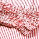  Casually Cute Stripe Smocked Shirt