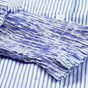  Casually Cute Stripe Smocked Shirt