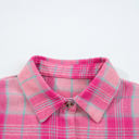  HIDDEN GEMS | Plaid Button-Up Long Sleeve Pocketed Shirt